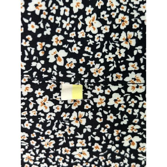 Summersalt The On-The-Go Zip-Up Jacket Women's Small Black White Floral Print - Picture 8 of 16